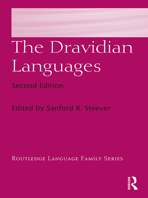 Title details for The Dravidian Languages by Sanford B. Steever - Wait list